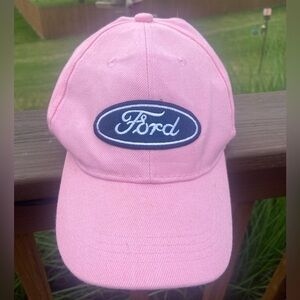 Ford Unisex Official Licensed Embroidered Emblem Hat Cap - Pink Clean